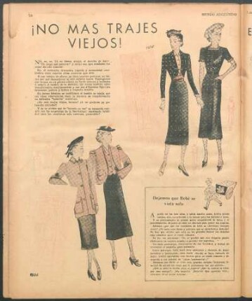 ¡No más trajes viejos! [Dibujos]