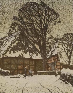 "Im Winter am Dellenberg."