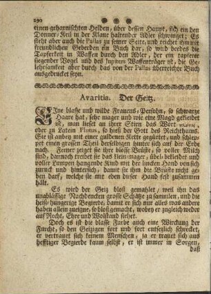 Der Geitz