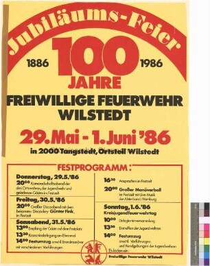 100 Jahre Freiwillige Feuerwehr Wilstedt