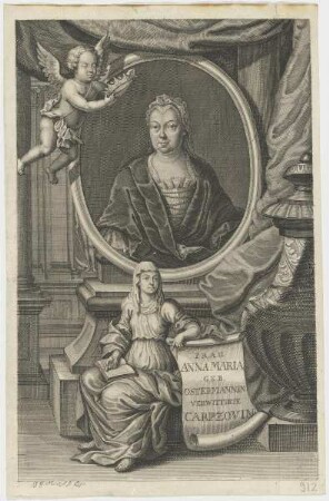 Bildnis der Anna Maria Carpzovin