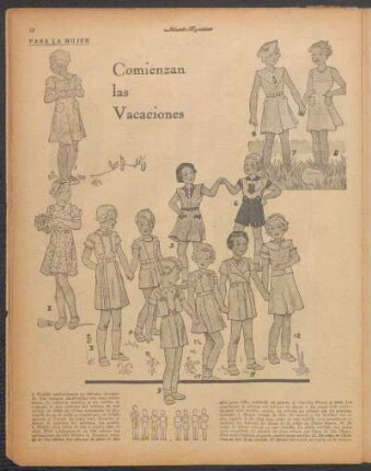 Comienzan las vacaciones [Dibujos] : Para la mujer