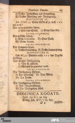 Dominica Rogate.