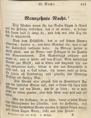 Neunzehnte Nacht