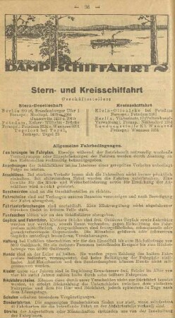 Dampfschiffahrt