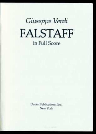 Falstaff