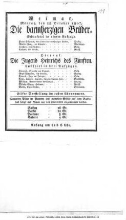 Die Jugend Heinrichs des Fünften