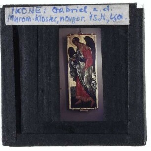 Russische Ikone, Erzengel Gabriel (aus dem Murom-Kloster)