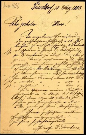 Forberg, Professor E., Kupferstecher