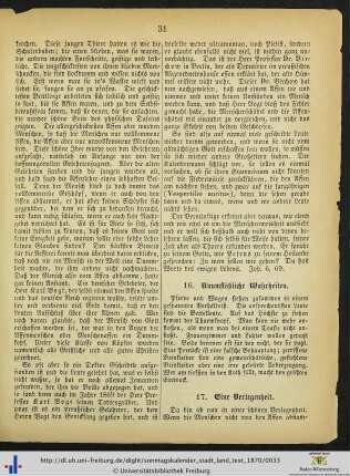 17. Eine Verlegenheit.