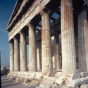 Athen. Tempel des Hephaistos (auch: Theseion). Ansicht von Westen. P5