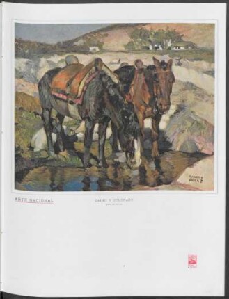 Arte nacional - Zaino y Colorado : Óleo de Fader
