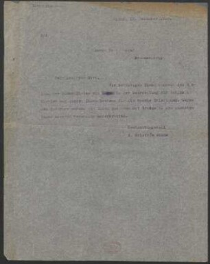 Brief an Fritz Meyer : 18.12.1919