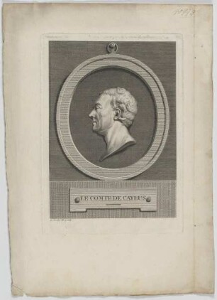 Bildnis des Anne Claude Philippe de Caylus