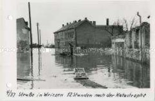 Hochwasserkatastrophe im Oderbruch