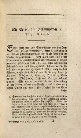 Uebersetzung und Erklärung der gewöhnlichen Episteln und Evangelien an allen bei uns üblichen Sonn- und Festtagen mit Benutzung und Anführung der vorzüglichsten ältern, besonders neuern Bibelausleger ausgearbeitet und mit kurzen, aus diesen Abschnitten hergeleiteten praktischen Sätzen begleitet, 5