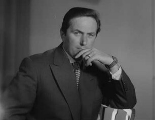 Porträt des Sängers Hans-Georg Nowotny