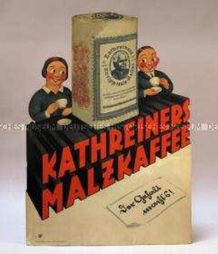 Werbeaufsteller "KATHREINERS MALZKAFFEE"
