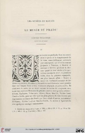 3. Pér. 12.1894: Le Musée du Prado, [10], L'école espagnole, 2 : les musées de Madrid
