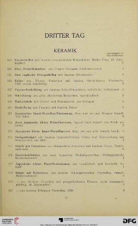 Keramik (Nr. 363-453)