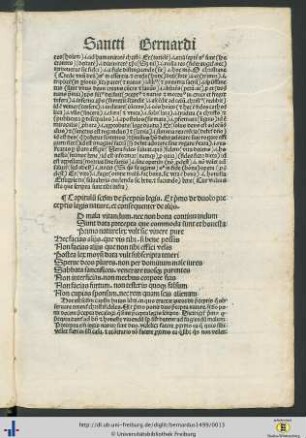 Capitulum secundum de preceptis legis.