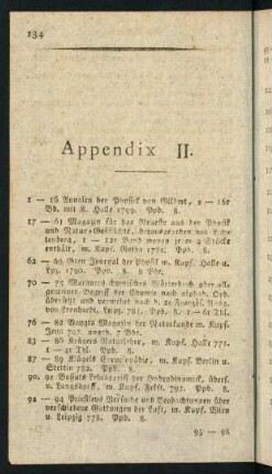 Appendix II.