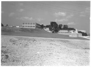 HfG-Gebäude vom Hochsträß her (Westansicht)