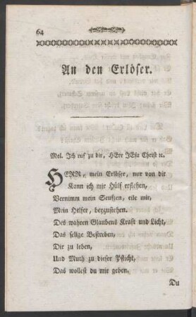 An den Erlöser