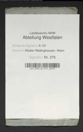 Heberegister der Rezeptur Werl.