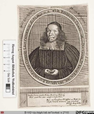 Bildnis Johann Joachim Mühlberger (Mülberger)