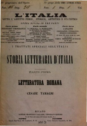 Storia della letteratura romana