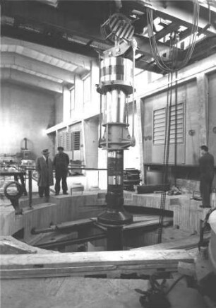 Kraftwerk der Staustufe Ottendorf/Main