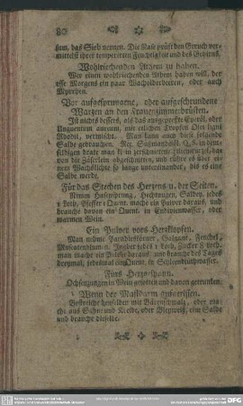 Wohlrichenden Athem zu haben