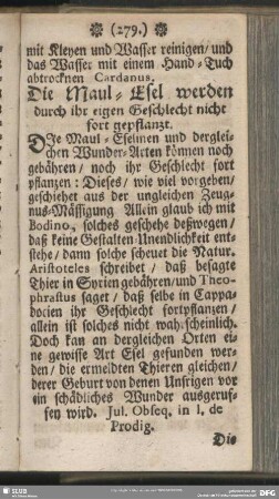 Die Maul-Esel werden durch ihr eigen Geschlecht nicht fort geplanzt