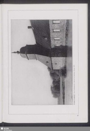 Schloß Lembeck, Kreis Recklinghausen. Eckturm der Unterburg. Erbaut 1692