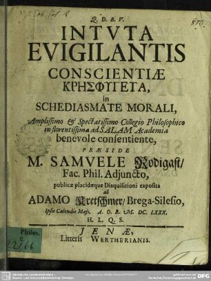 Intuta evigitantis conscientiae kresphyreta