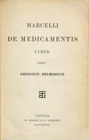 De medicamentis