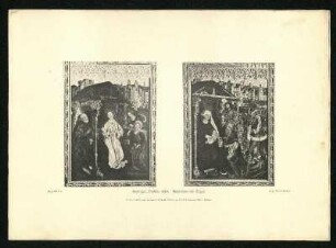 Bopfingen, Herleins Altar. Innenseite der Flügel. Ansichten.