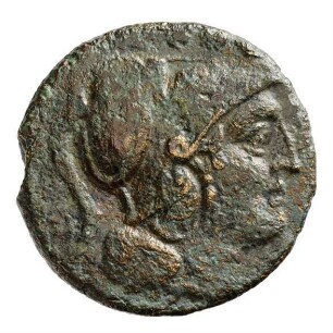 Münze, Triens, 157 - 156 v. Chr.