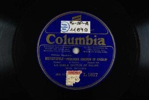 Mefistofele : Prologue (Chorus of angels) / (Boito)
