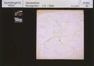 Grenzen der Schönburger Rezessherrschaft, der Schönburger Lehensherrschaft und des Großherzogtums Altenburg; Garnsdorf, Claußnitz, Röllingshain, Auerswalde, Oberlichtenau, Glösa, Borna, Heinersdorf, Draisdorf, Wittgensdorf, Köthendorf
