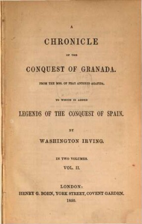 Chronicle of the conquest of Granada, 2