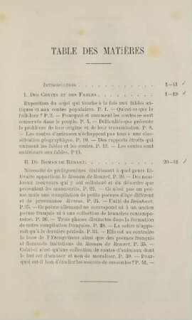 349-356, Table des Matières
