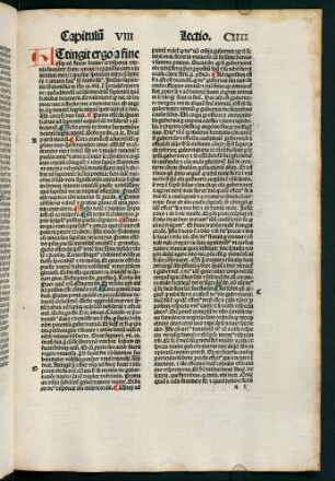 125r-137r, Capitulum VIII, Lectio CIV-CXVI