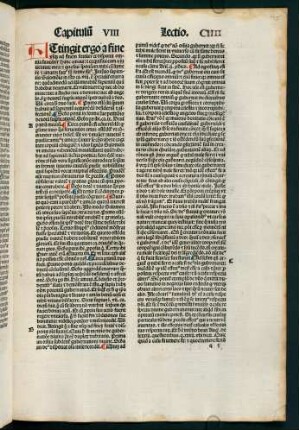 125r-137r, Capitulum VIII, Lectio CIV-CXVI