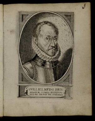Guillielmus D. G. Prin. Auraicae