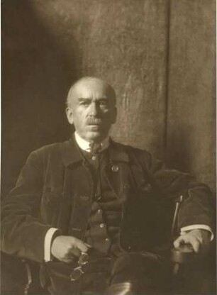 Bildnis Thedy, Max (Maximilian Eduard Gallus), Maler, Zeichner und Grafiker (1858-1924)
