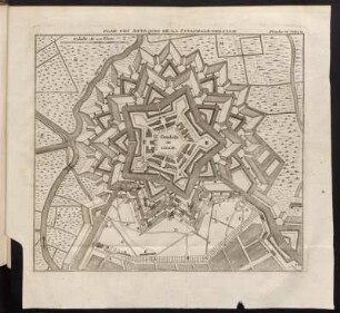 Plan des Attaques de la Citadelle de Lille. Planche 48. Page 320.
