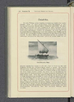 Ostafrikanische Dhau.