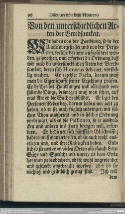 Von den unterschiedlichen Arten der Beredsamkeit